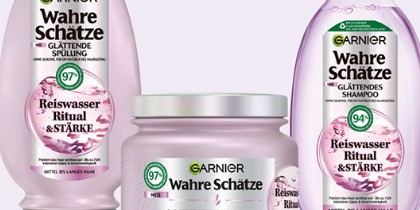 Garnier Wahre Schätze Reiswasser Ritual & Stärke Haarpflegeserie